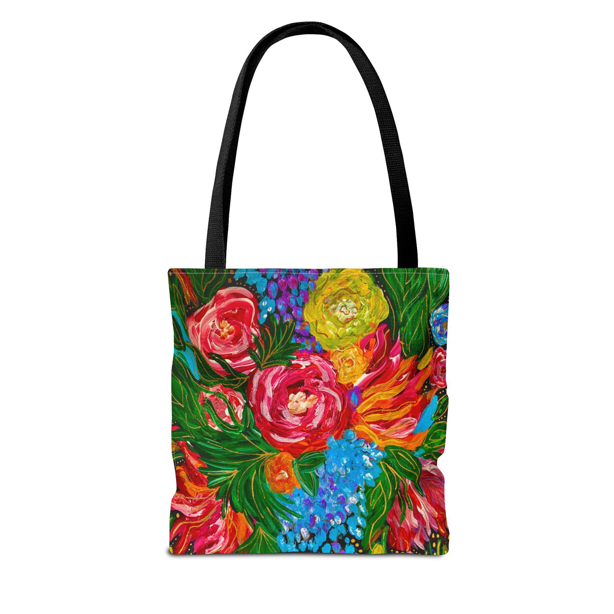 Vibrant Floral Tote Bag