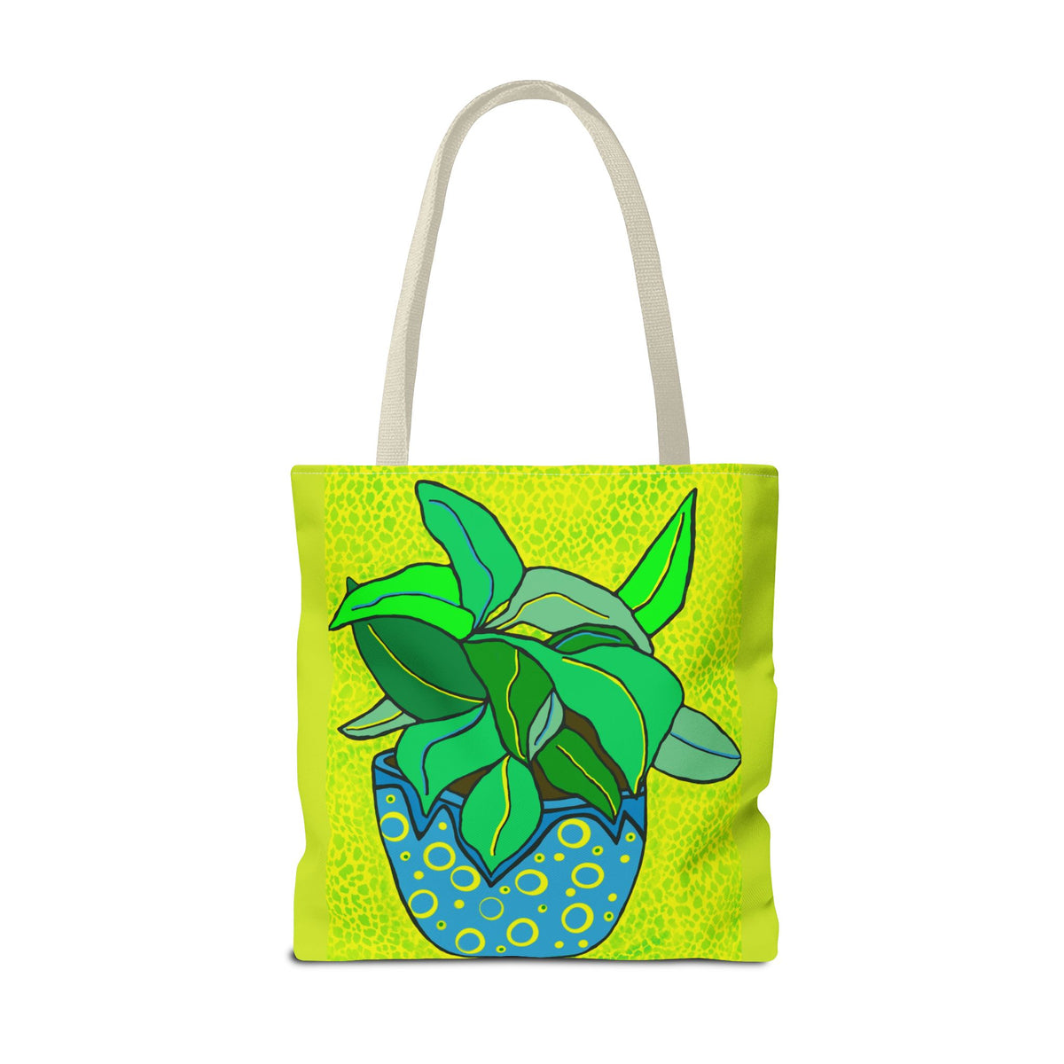 Plant Print Tote