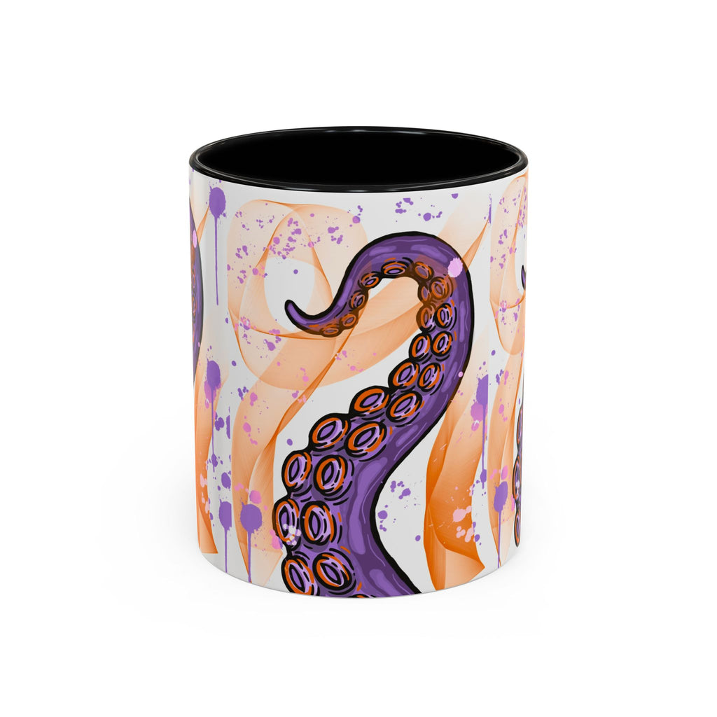 Octopus Tentacle Accent Coffee Mug