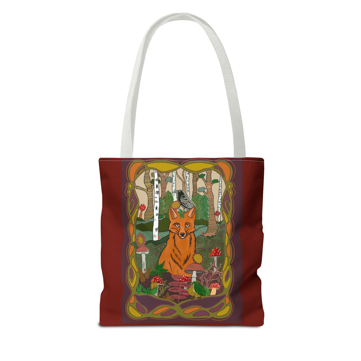 Fox Forest Tote Bag