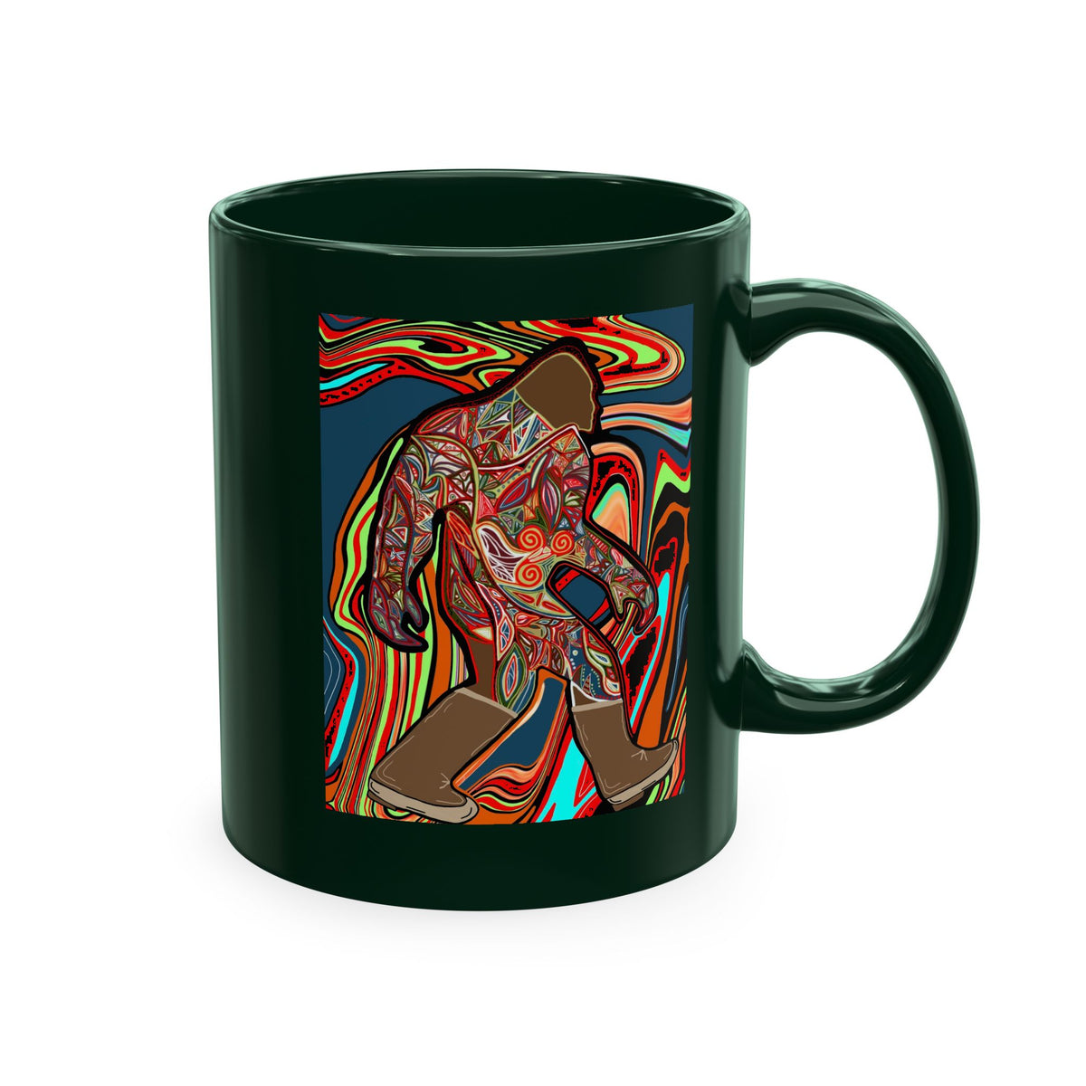 Bigfoot Art Coffee Mug