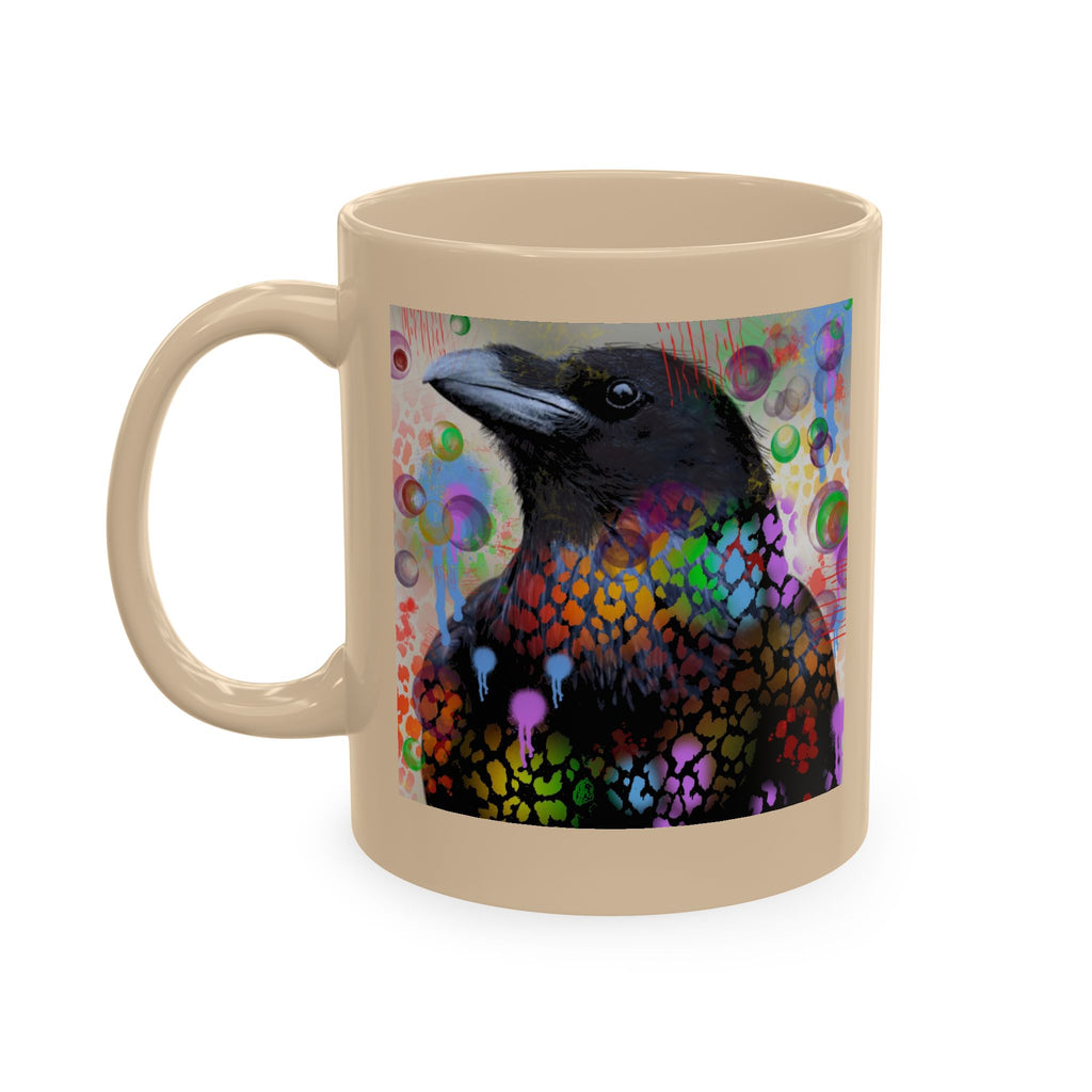Colorful Raven