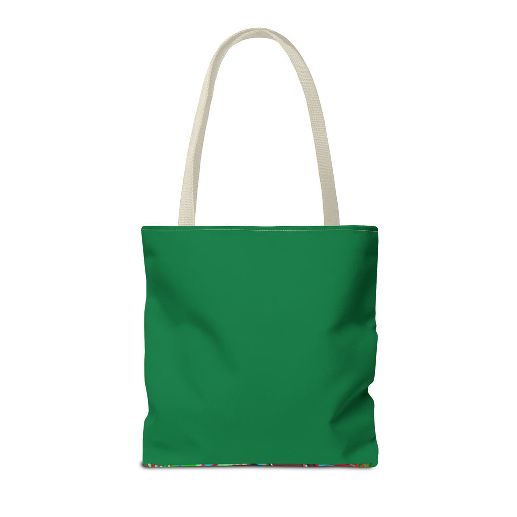 Colorful Bear Graphic Tote Bag - Eco-Friendly and Stylish