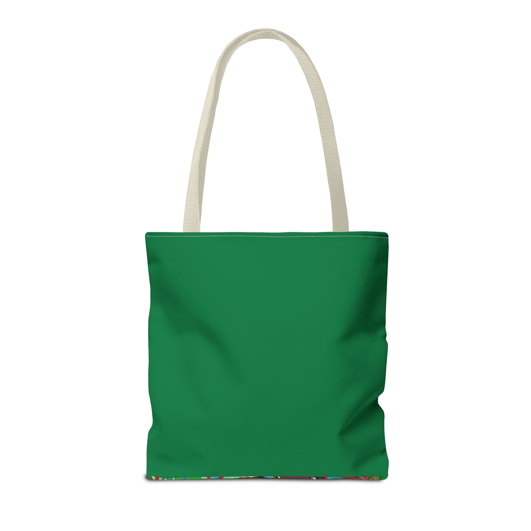 Colorful Bear Graphic Tote Bag - Eco-Friendly and Stylish