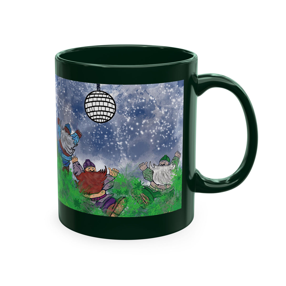 Dancing Gnomes Coffee Cup