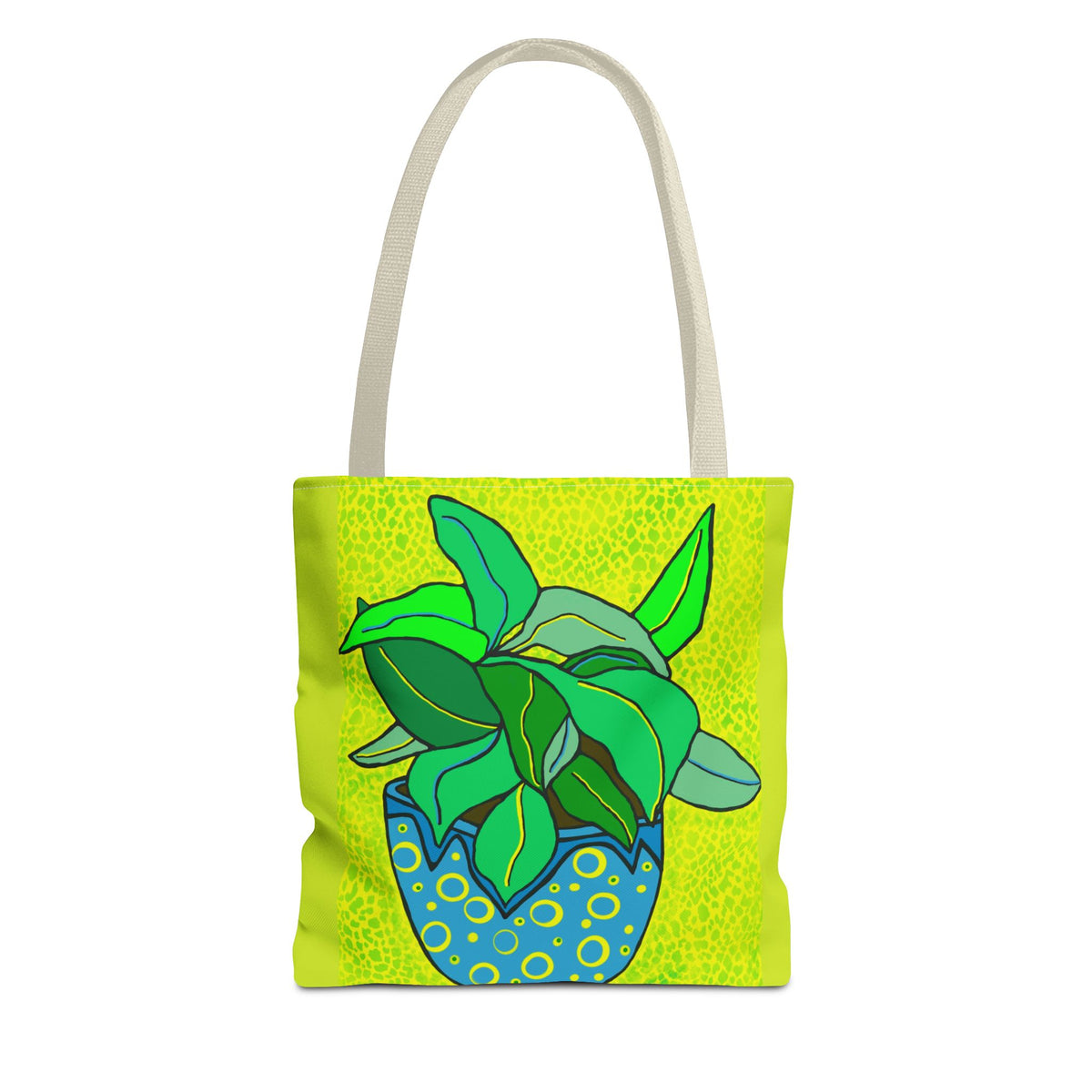 Plant Print Tote
