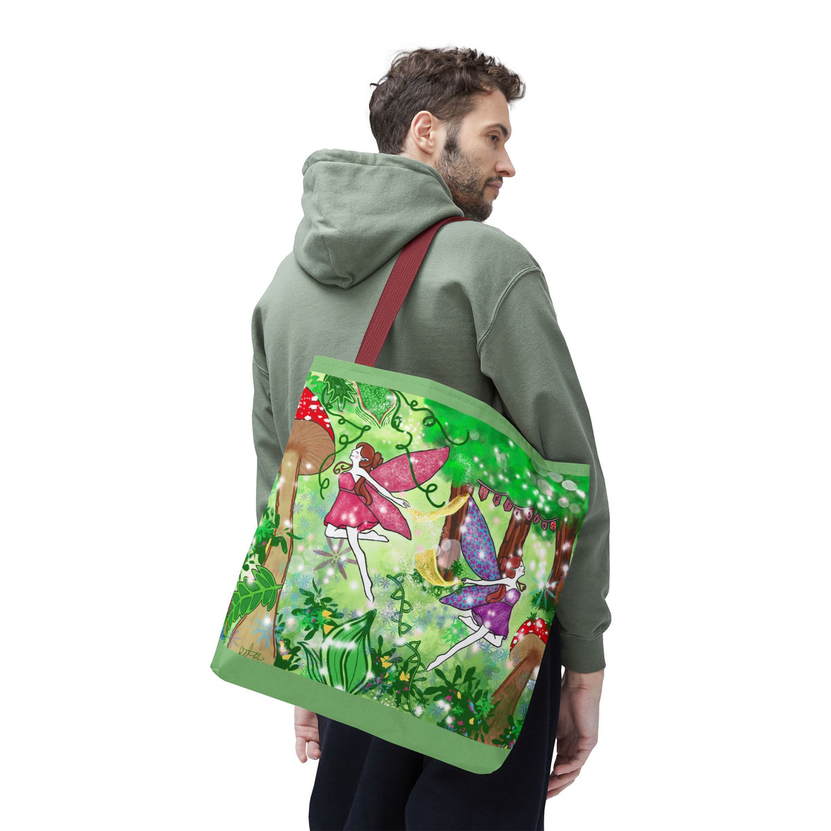 Fairy Garden Tote Bag