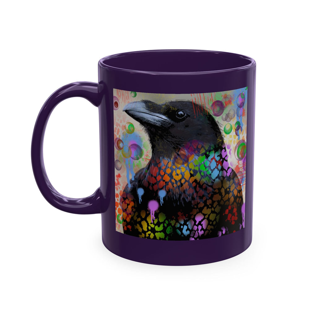 Colorful Raven