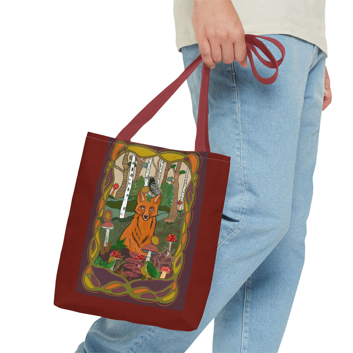 Fox Forest Tote Bag