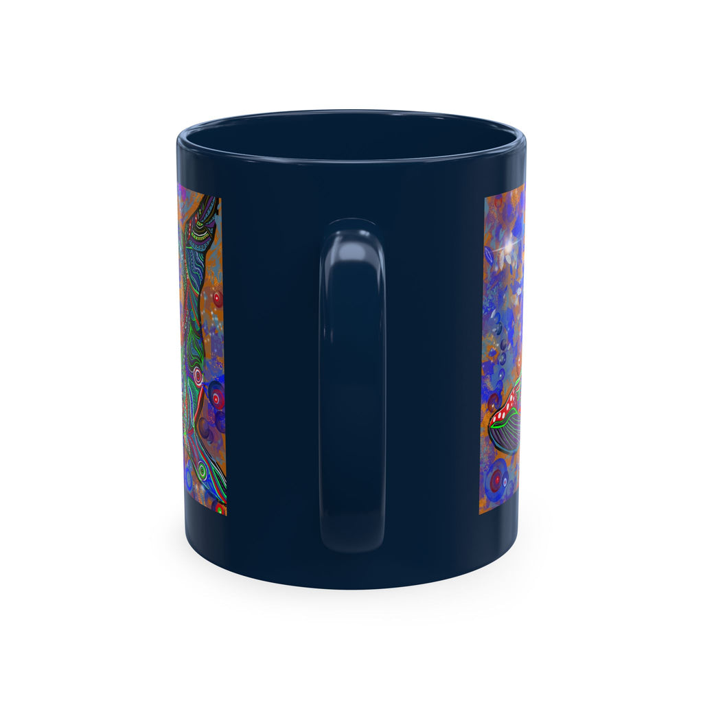 Whale Art Ceramic Mug