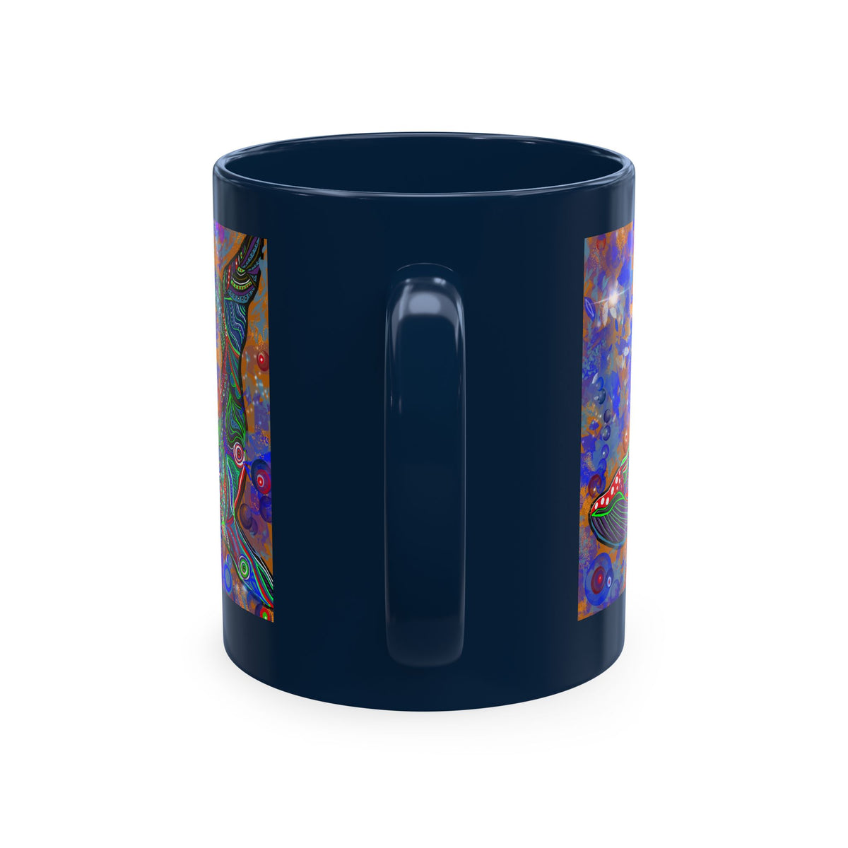 Whale Art Ceramic Mug