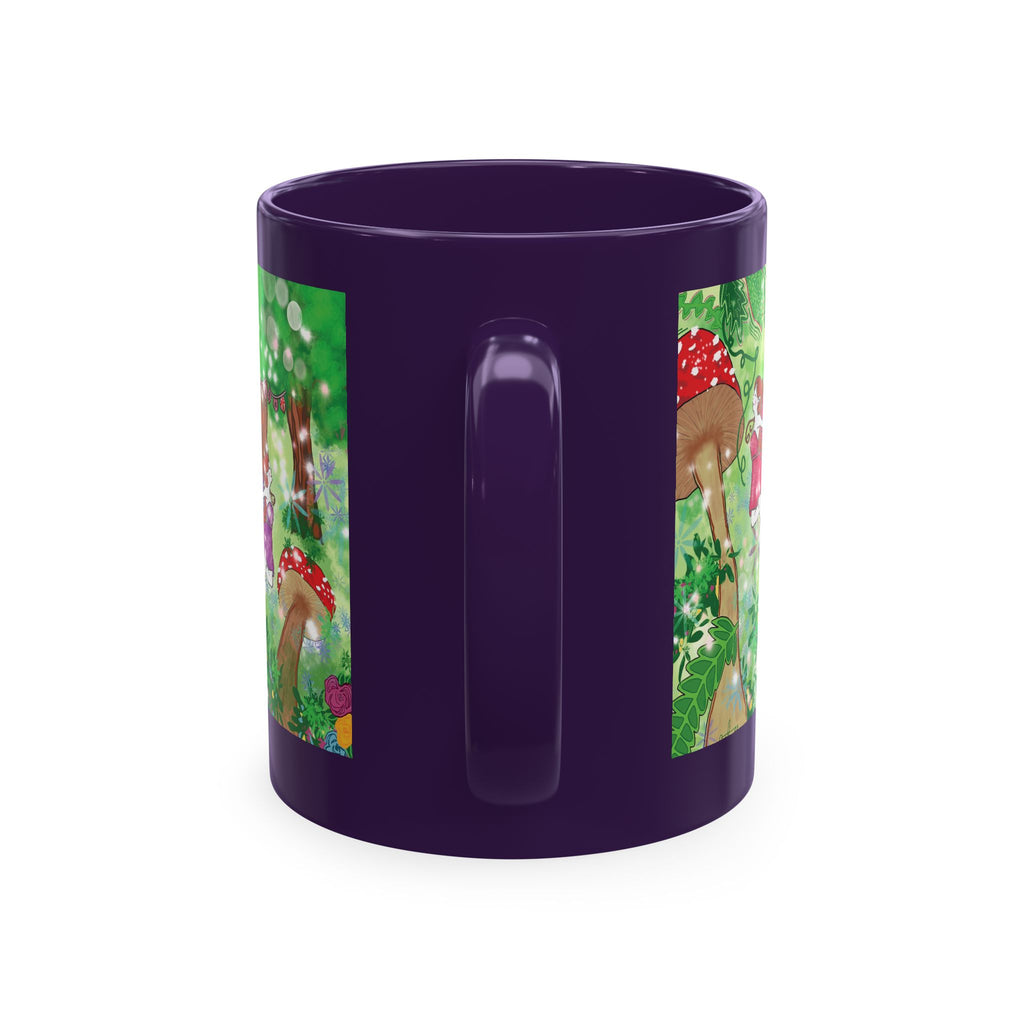 Enchanted Mushroom Fairy Ceramic Mug