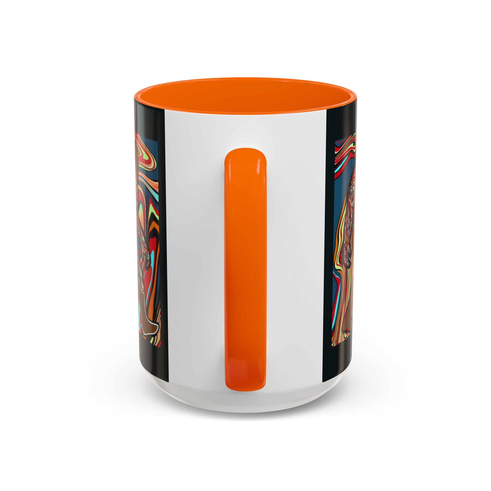 Colorful Bigfoot Accent Coffee Mug