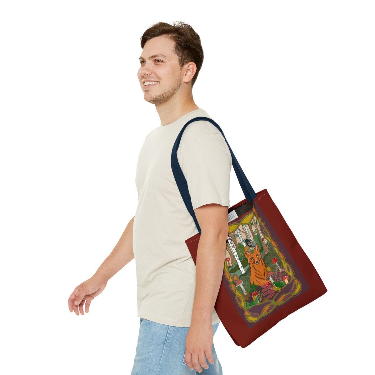 Fox Forest Tote Bag