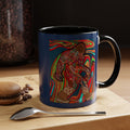 Bigfoot Wearing Mushroom Boots Coffee Mug