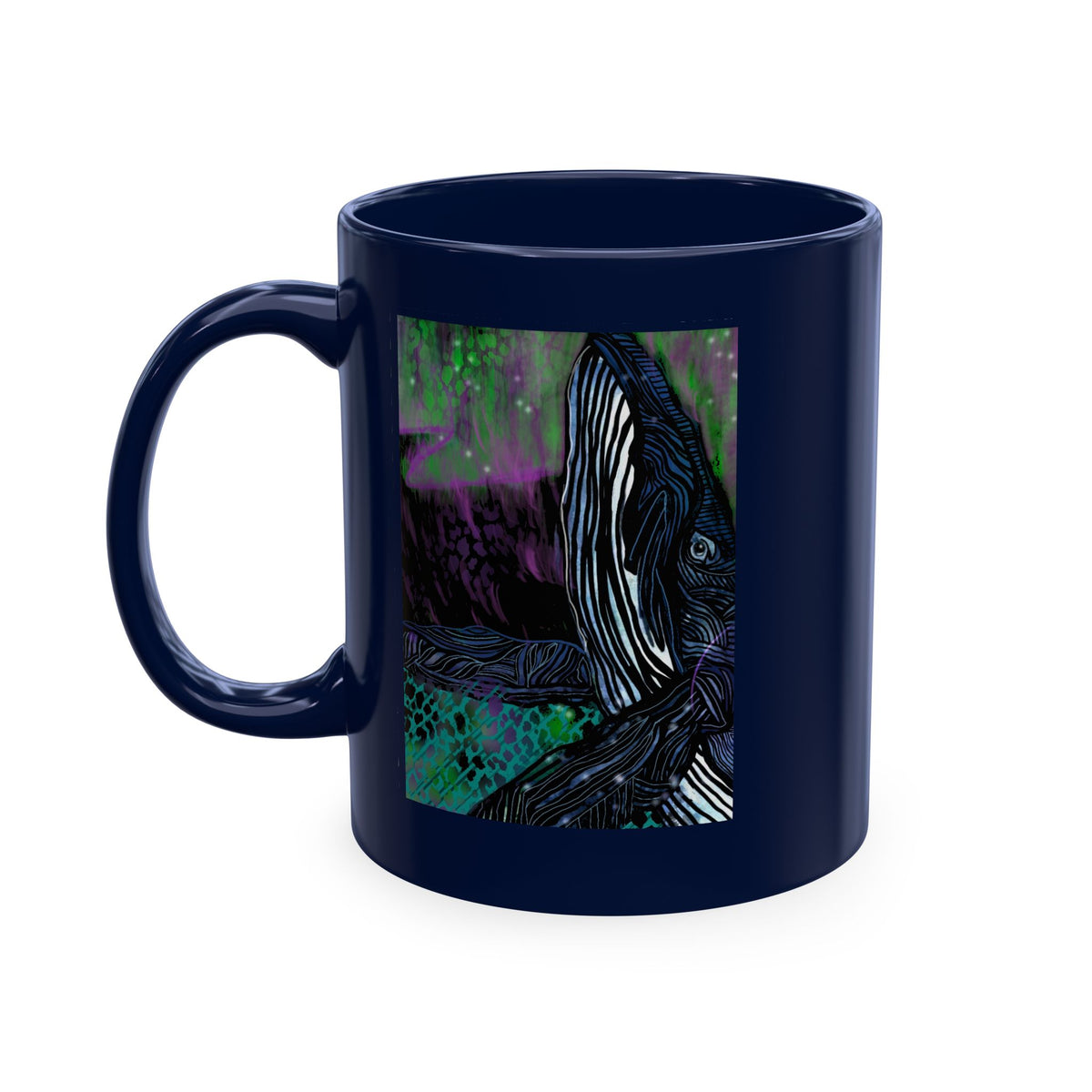 Whale Ocean Art Coffee Mug