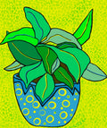 Potted Plant print
